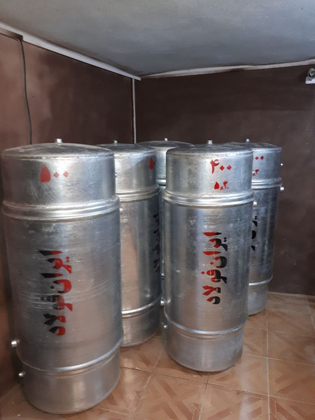 منبع دوجداره ۴۰۰ لیتری