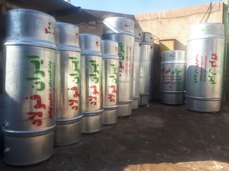 منبع دوجداره ۶۰۰ لیتری