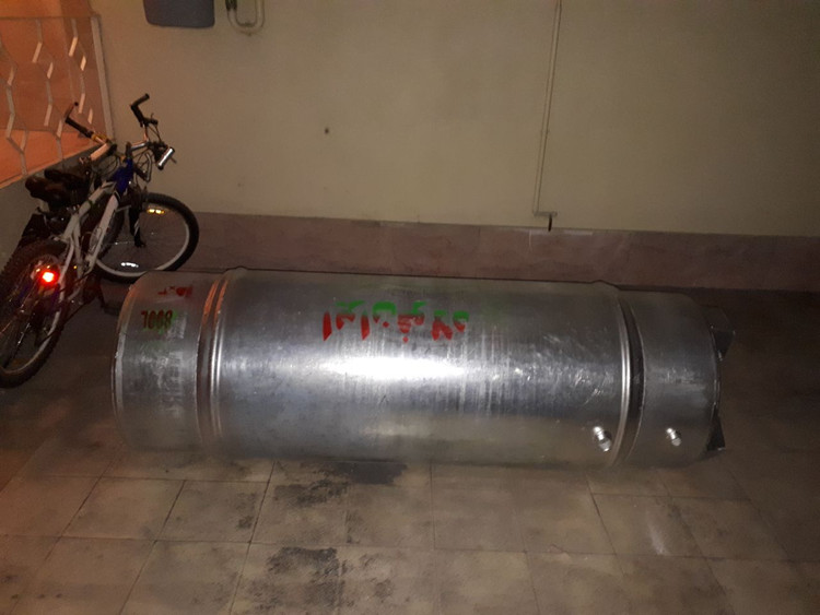 منبع دوجداره ۱۲۰۰ لیتری