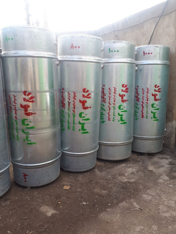 منبع دوجداره ۱۲۰۰ لیتری